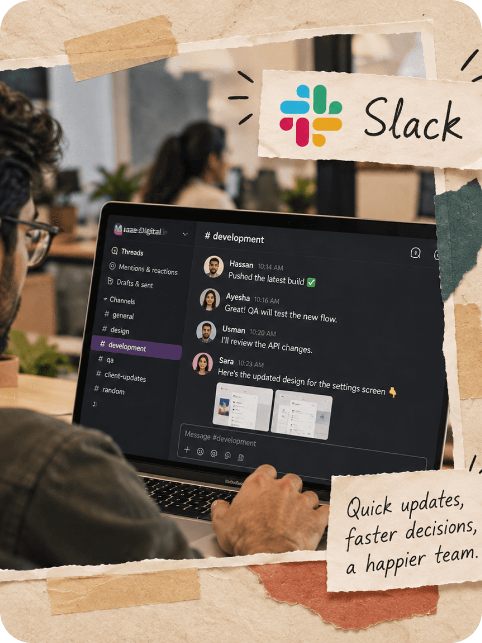 Direct Slack Access to Your Team