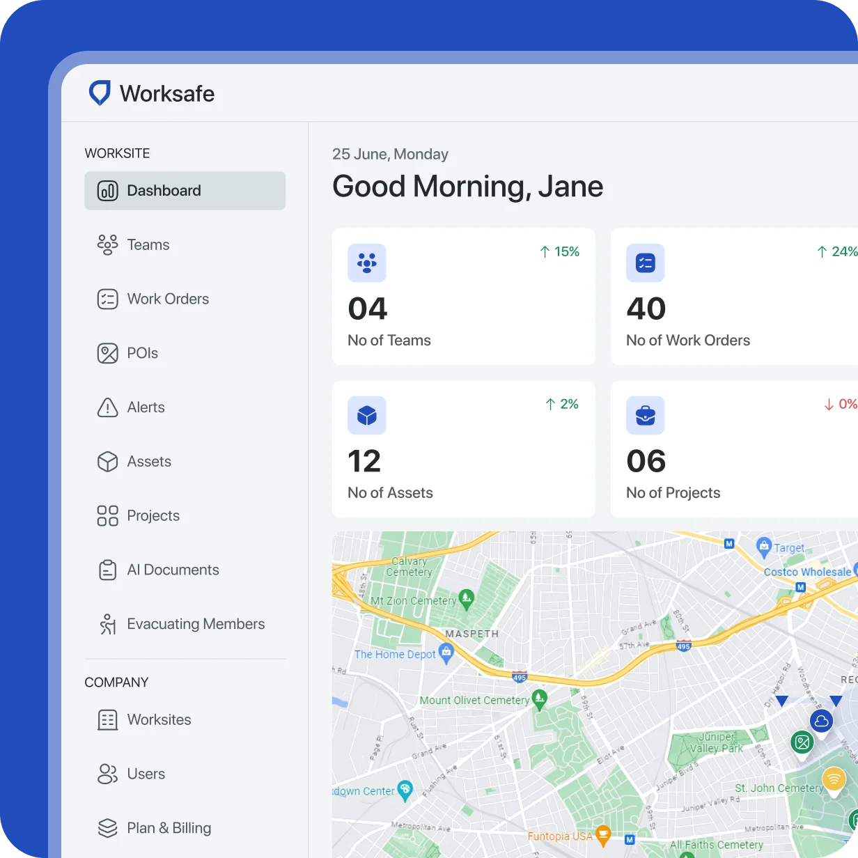 WorkSafe Mapping Platform - Maze Digital WorkSafe Mapping Platform